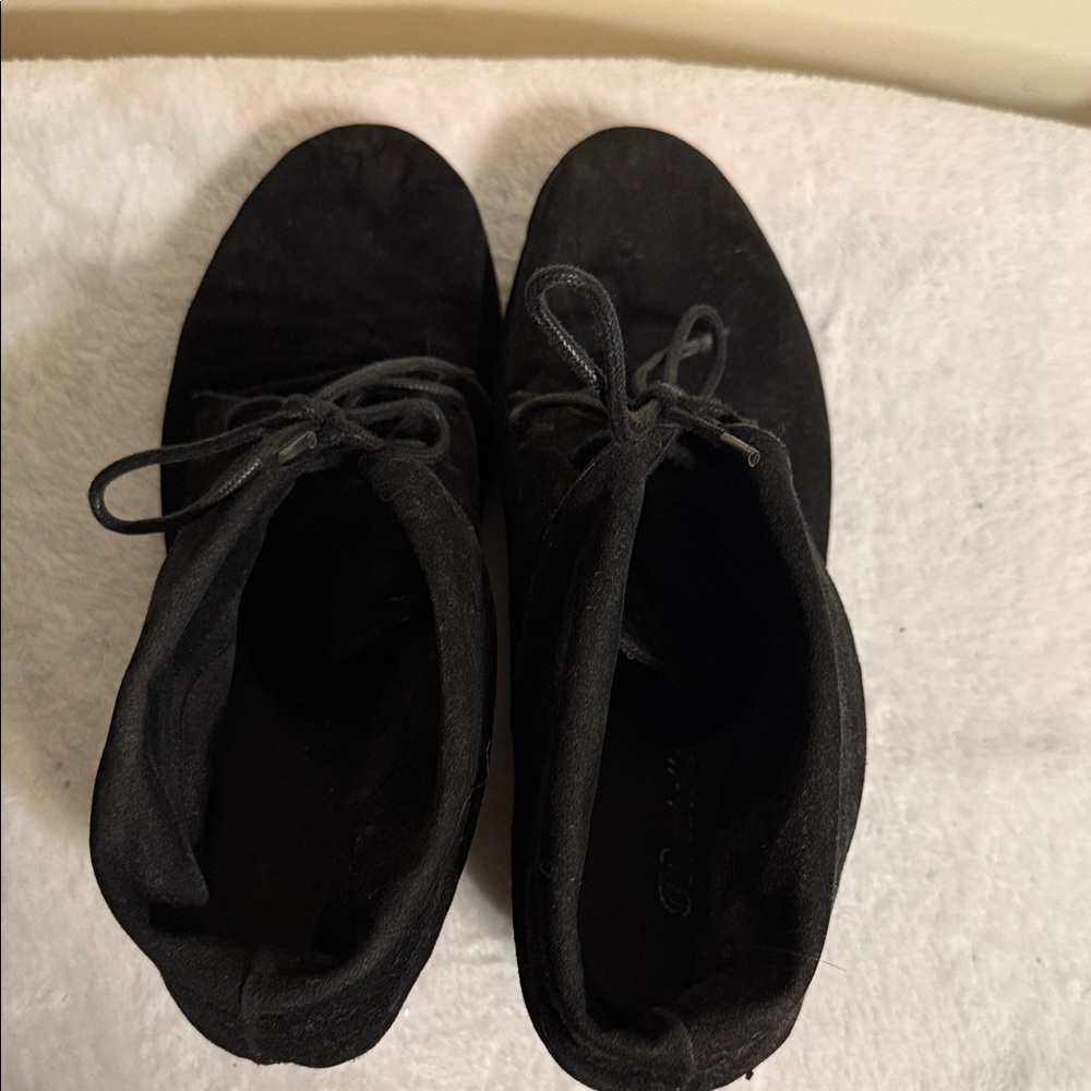 Black Suede Ankle Boots